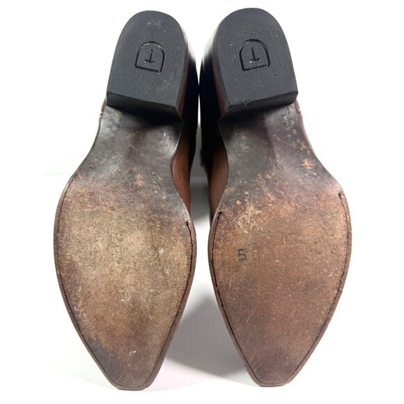 Tecovas The Annie Western Boots Womens Size 12 B Snip Toe Cowgirl Rodeo Brown - Picture 10 of 13